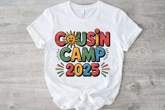 Cousin Camp 2025: Retro Fun for Your Summer Designs