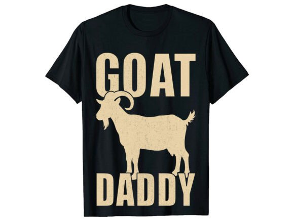 Goat Daddy Silhouette: The Ultimate Farm Animal Design
