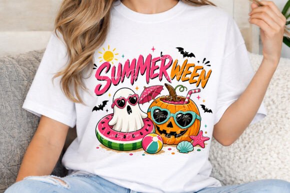 Summerween Vibes PNG: Merging Sunshine with Spookiness