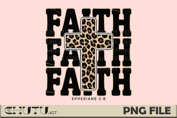 Wild Faith: The Power of the Leopard Cross PNG